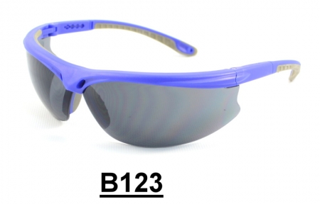 B123 Blue+Gray Safety Sport Eyewear