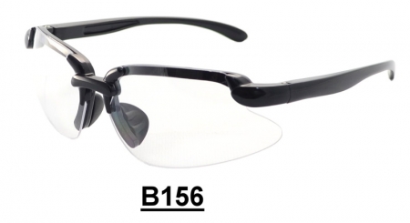 B156 Safety glasses with Spring hinge