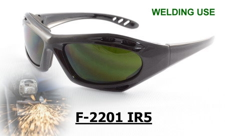 F-2201 SAFETY GLASSES IR5 FOR WELDING