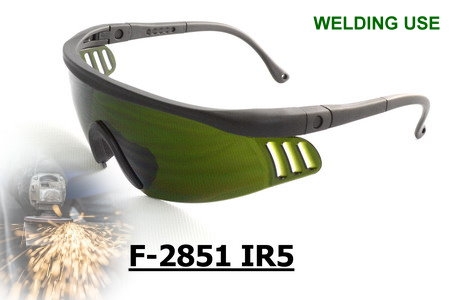 F-2851 SAFETY GLASSES IR5 FOR WELDING