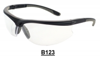 B123 Black+Gray lentes de seguridad